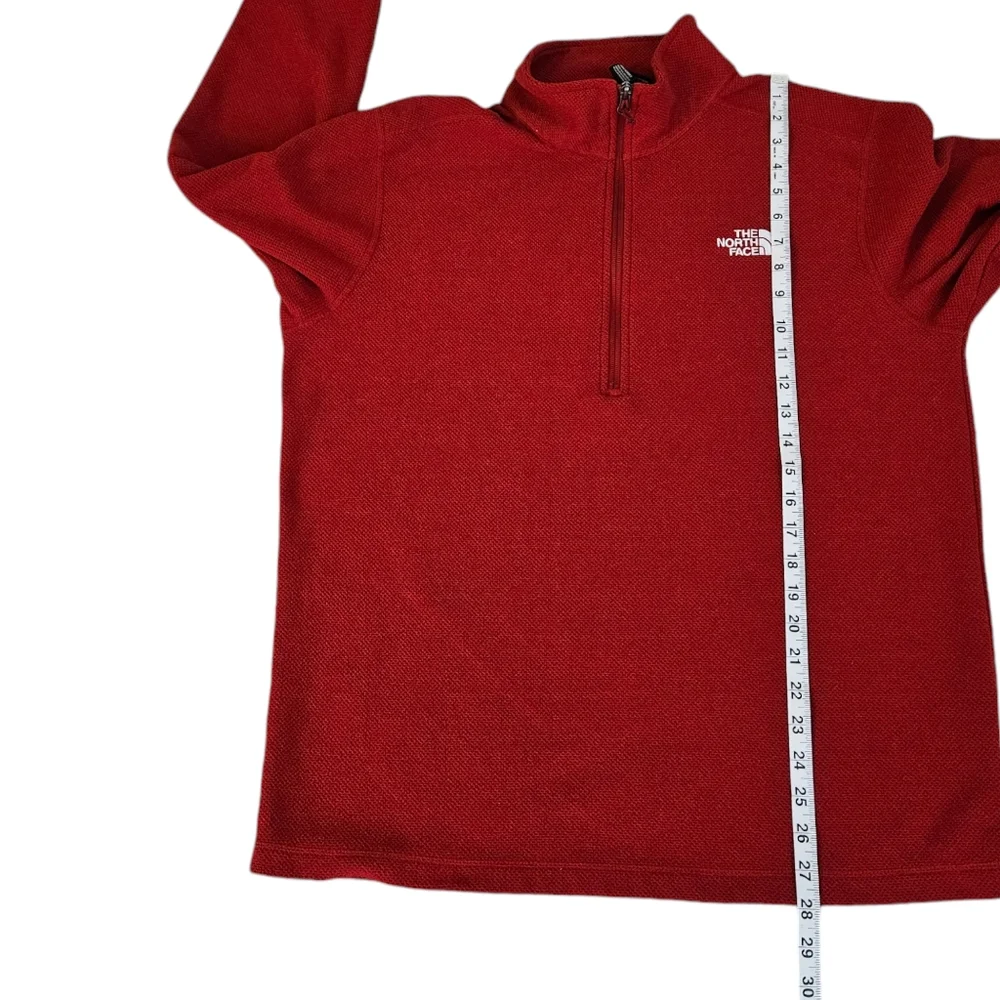 The North Face Textured Cap Rock Fleece Quarter Zip Pullover Men's Large